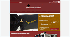 Desktop Screenshot of absolventenparadies.de
